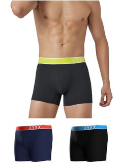 اشتري IntelliSoft Micro Modal Solid Volt Trunk for Men Pack of 3 في الامارات