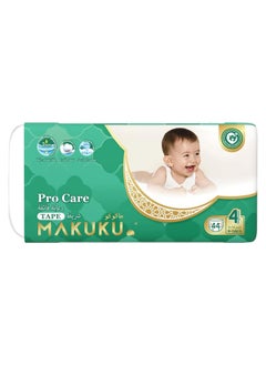 Buy Premium Diapers Procare Tape  Size 4 Large  9-14 Kg  44 Pieces in Saudi Arabia