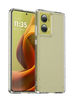 Buy Clear Case for Motorola G85 5G, Soft TPU, Shockproof Slim Thin Protective Cover in Saudi Arabia