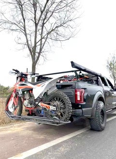 اشتري Bike Rack Bicycle Carrier Racks Hitch Mount Double Sturdy Rack for Cars Trucks SUV and Minivans Bick Cargo Rack 2.1 m في الامارات