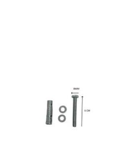 Buy KNP 10mm Stainless Steel Fix Bolt Pack of 10 includes ten high strength bolts made from premium stainless steel. in UAE