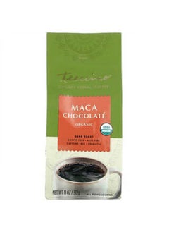 Buy Teeccino, Organic Chicory Herbal Coffee, Maca Chocolate, Dark Roast, Caffeine Free, 11 oz (312 g) in UAE