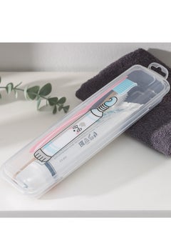 Buy Travel Toothbrush Case, Small Plastic Toothpaste and Toothbrush Containers, Portable Organizer Boxes for Trips/Camping/Work/Travel in Egypt