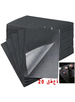 Buy Disposable Nail Art Table Towels 20Pcs, Disposable Dental Bibs Sheets Cloths, Waterproof Table Covers Clean Pad, 13" x 18" Dental Bibs, Dental Napkins For Pets Tray Covers, Black in UAE