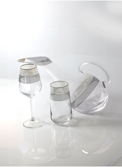 Buy 25-Piece Set With Duck Jug, Goblet & Juice Tumbler in UAE