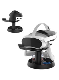 اشتري VR Stand,VR Headset Stand Accessories for PSVR 2, Quest Pro, Quest, Quest 2, Rift or Rift S Headset and Touch Controllers في السعودية