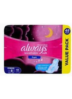 اشتري Always Towels with Wings Maxi Thick 48 Pads في السعودية