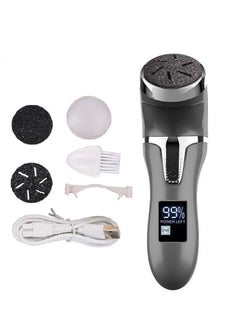 Buy Electric Foot Grinder Dead Skin Removal Dust Suction Foot Repair Machine Waterproof Calluses Removal Foot Care Tool in UAE