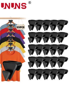 Buy Space-Saving Clothes Hanger Hooks,25PCS Heavy Duty Cascading Clothes Hanger Hooks,Hangers To Create Up To 5X More Closet Space For Clothes in UAE