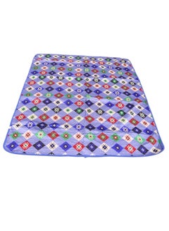 Buy Padded ground seating mat for trips, camping, hiking, and wilderness, heritage rug, size 130X200 cm in Saudi Arabia
