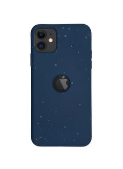 Buy New Dotted Design Glow Feel PKK Silicone Case for iPhone 11 Blue in UAE