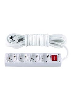 Buy Borsan Turkish Power Strip 4 Outlet With Touch Switch (2m) in Egypt