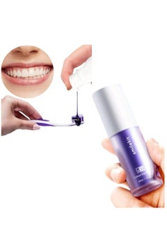 Buy v34 Colour Corrector, Purple Teeth Whitening, Tooth Stain Removal, Teeth Whitening Booster, Purple Toothpaste, Colour Correcting, in Saudi Arabia
