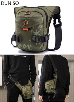 اشتري Multifunction Drop Leg Bag For Men and Women Panel Utility Waist Bag For Cycling Hiking Travelling Pouch Pack Waistpack For Outdoor Sports في الامارات