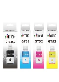 Buy Ink set GT53XL (135ml) / GT52(100ml) Compatible with HP Smart Tank 310/315/410/415/515/516/517/518/519/515/530/580/585/615/720/725/750/790/795 in Saudi Arabia