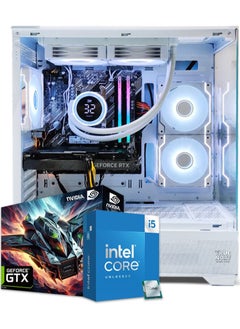 اشتري جهاز ألعاب True Nort، مع معالج Intel Core i5-11400F، بطاقة GTX 1660 Ti، 16 جيجابايت رام، 512 جيجابايت SSD، نظام Windows 11 Pro، هيكل أبيض. في الامارات