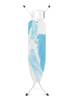 اشتري Ironing Board C 124 x 45cm with Steam Iron Rest Feathers في السعودية