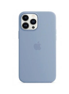 اشتري Protective Soft Silicone Case Cover for iPhone 13 Pro Light Blue في الامارات