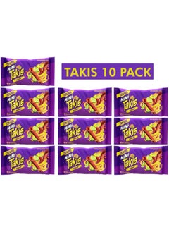 Buy Takis Feugo 35 grams Pack of 10 | Original Takis mini | Chips and Crips in UAE