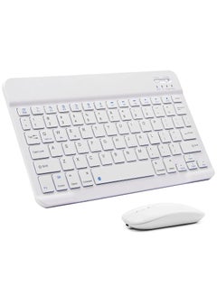 Buy Bluetooth Keyboard and Mouse Combo Rechargeable Portable in UAE