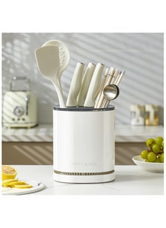 Buy Knife Block, All-In-One Kitchen Utensils Organizer, Kinfe Holder With Slots For Scissors, Chopsticks, Spoons And Forks, Prefect Storage Organizer For All Kitchen Accessories. in UAE