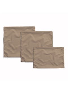 اشتري Plain Beige Cushion Set Cover في مصر