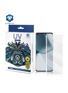 Buy Lito Uv Liquid Full Glue Tempered Glass Screen Protector for OnePlus 9 Pro / Oneplus 10 Pro / Oneplus 11 / Oneplus 11 Pro / Reno 8T 5G in Egypt