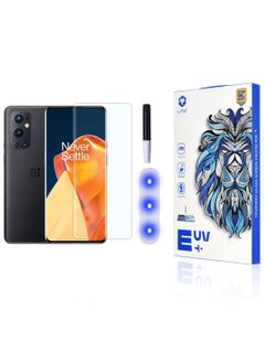 اشتري Lito OnePlus 9 Pro/Oneplus 10 Pro/Oneplus 11/Oneplus 11 Pro/Reno 8T 5G/Find X5 Pro/Find X6 Premium UV Liquid Glue Tempered Glass Screen Protector with Edge to Edge Coverage في مصر