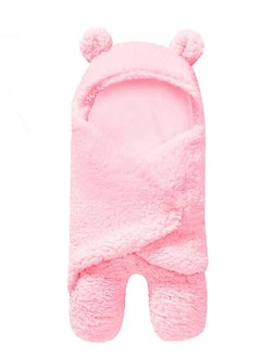 Buy Baby Swaddle Blanket, Ultra-Soft Swaddling Wrap For Infant, Unisex Baby Hooded Swaddle, in UAE