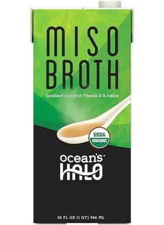 Buy Organic And Vegan Miso Broth 946 ML in UAE