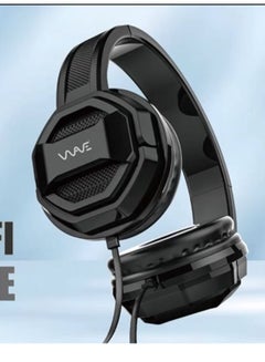 Buy Over-Ear Gaming Wired Headphones Stereo HIFI WV-HP20 Black in UAE