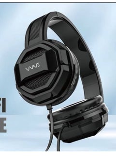 Buy Over-Ear Gaming Wired Headphones Stereo HIFI WV-HP20 Black in UAE