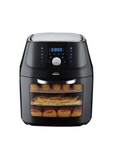 Buy Generaltec Jumbo Size Air Fryer with Oven Function, have Visible window , LED Display with touch screen, Rapid Air Circulate System with 16 Liter of capacity in UAE