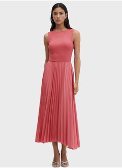 Buy Pleated Hem Dress in UAE