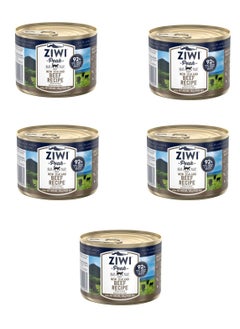 اشتري 5 Piece Beef Recipe Canned Cat Wet Food For All Breed And Life Stages 185g في الامارات