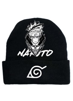 Buy Naruto Knitted Cartoon Printed Hat in Saudi Arabia