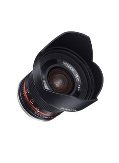 Buy 12mm F2.0 NCS CS Ultra Wide Angle Fixed Lens for Olympus and Panasonic Micro 4/3 (MFT) Mount Digital Cameras (Black) (RK12M-MFT) in UAE