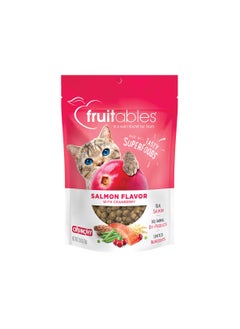 Buy Fruitables Salmon Flavour With Cranberry Cat Treats 70g in UAE