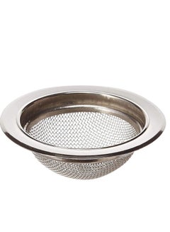Buy Stainless Steel Sink Strainer Drainer Net Basket Jali Filter Stopper For Kitchen 11.5cm in UAE