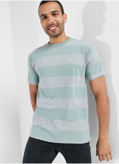 Buy Comfycush Stripe Knit T-Shirt in UAE