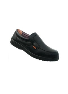 Buy Executive Ex-Slip On Men Formal Work Ware Safety Shoes Metal Free Heat Oil And Slip Resistant in UAE