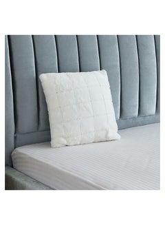 Buy Lia Faux Fur Filled Cushion 45 x 45 cm in Saudi Arabia