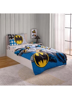 Buy Batman 2-Piece Single Comforter Set 220 x 135 cm in UAE