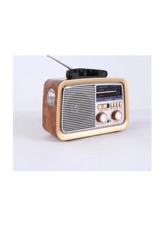 Buy Classic Portable Radio With Bluetooth Speaker DX2427 DENX Brand in Saudi Arabia