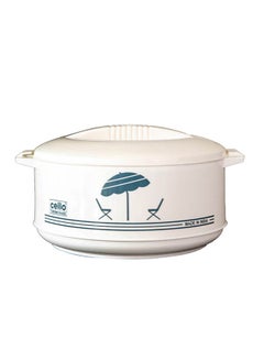 Buy Cello Chef Deluxe Size 500Ml Chef Deluxe Hot-Pot Insulated Casserole Food Warmer/Cooler White With Umberalla Color in Saudi Arabia