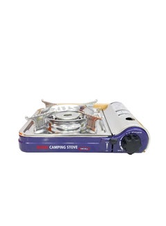 Buy Portable Camping Gas Stove Cooking Burner Stove Purple ST04 in UAE