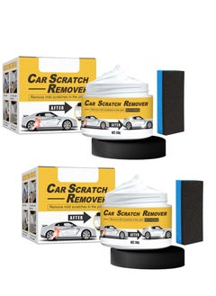 اشتري Car Scratch Removal Kit Scratch Repair High Tech Professional Car Scratch Repair Agent Scratch Repair Wax for Car Car Scratch Repair Paste Car Scratch Repair Paste Polishing Wax 2PCS في الامارات