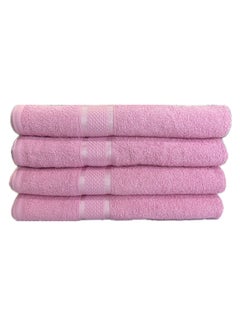 اشتري Bath Towel Ultra Soft 70Cm X 140Cm, 100% Cotton Bath Towels Pack, 430GSM Terry في الامارات