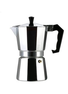 Buy 3-Cup Aluminum Espresso Percolator Coffee Stovetop Maker Mocha Pot for Use on Gas or Electric Stove in Egypt