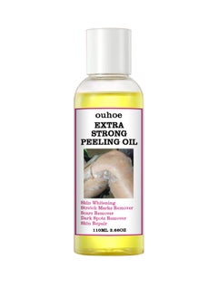 Buy Peeling Oil for Dark Skin, Yellow Peeling Oil with Salicylic Sodium Hyaluronate, Strong Peeling Oil Extra Strength, Exfoliating Peeling Solution for Body All Skin Type - 110ML in Saudi Arabia